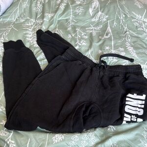 Black Kids Jogger Pants